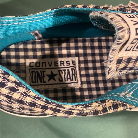 Converse One Star Gingham slip-on - Picture 6 of 10